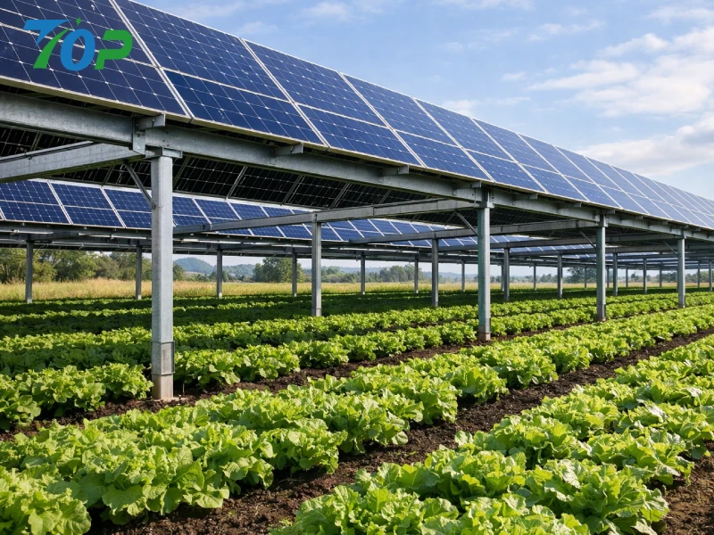 Agrivoltaics: सौर पॅनेल अंतर्गत उच्च-उत्पन्न पिके कशी वाढवायची