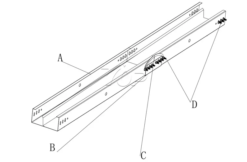 Solar Panel Cable Tray Management System