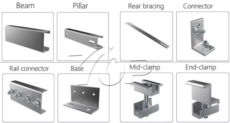 Solar Panel Ground Mount Rack